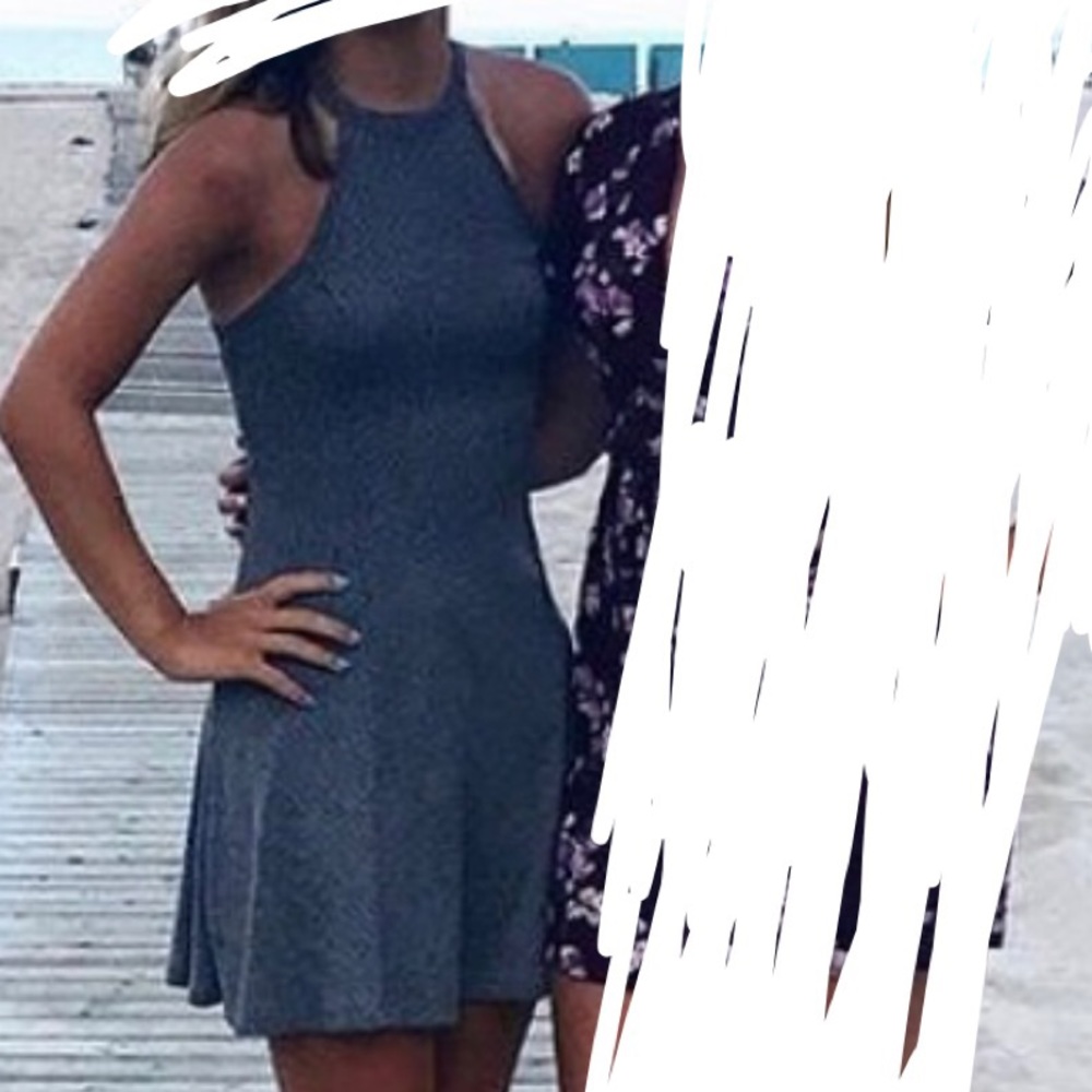 Holister Grey Women’s Halter Top Dress